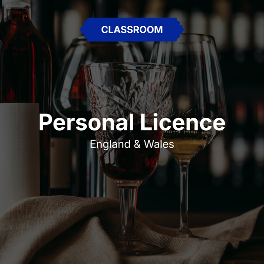 Personal Licence Course – Classroom Training (APLH Level 2)